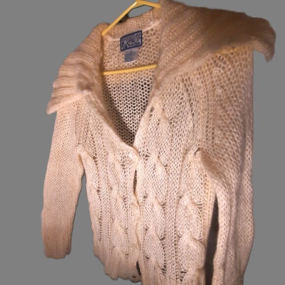 April Cornell cardigan, wool/mohair blend - Picture 1 of 4